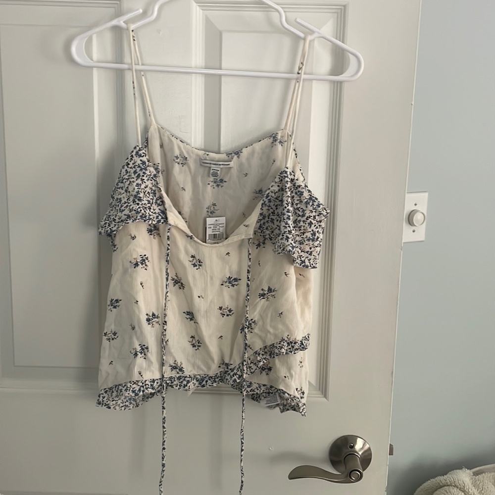AMERICAN EAGLE OUTFITTERS Floral Tank Top